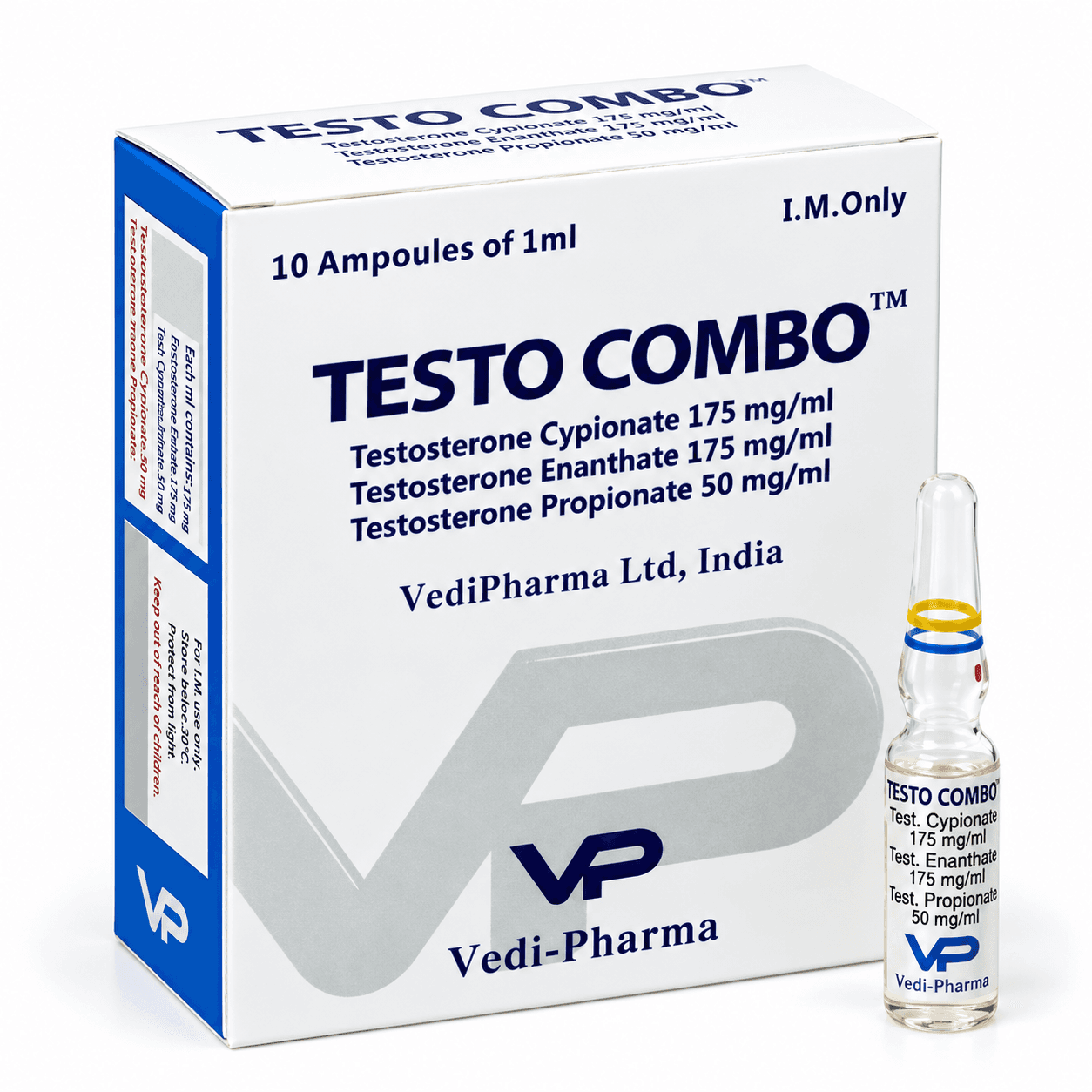 Testo Combo – Testosterone Cypionate / Enanthate / Propionate 400 mg/ml
