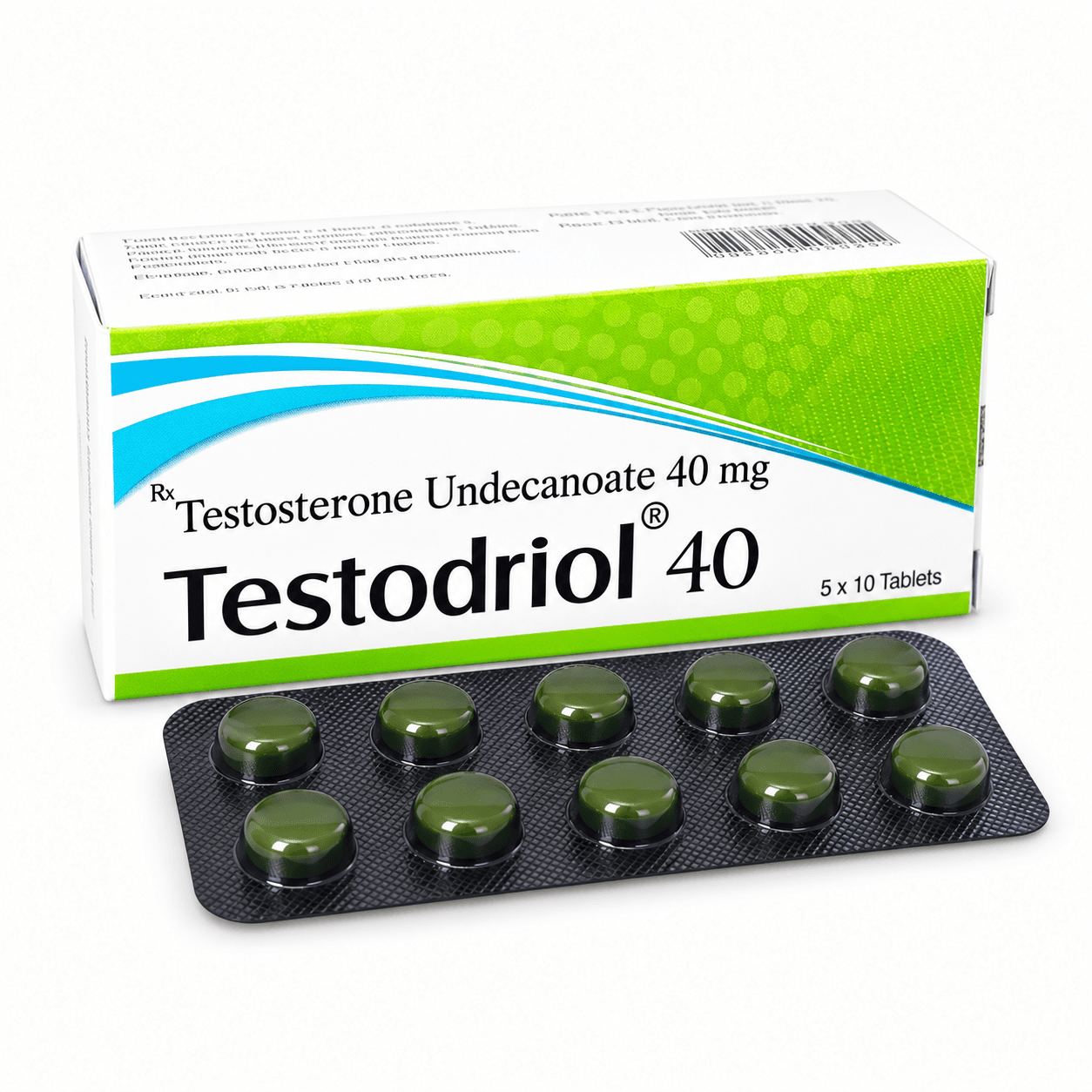Testodriol 40 – Testosterone Undecanoate 40 mg Tablets