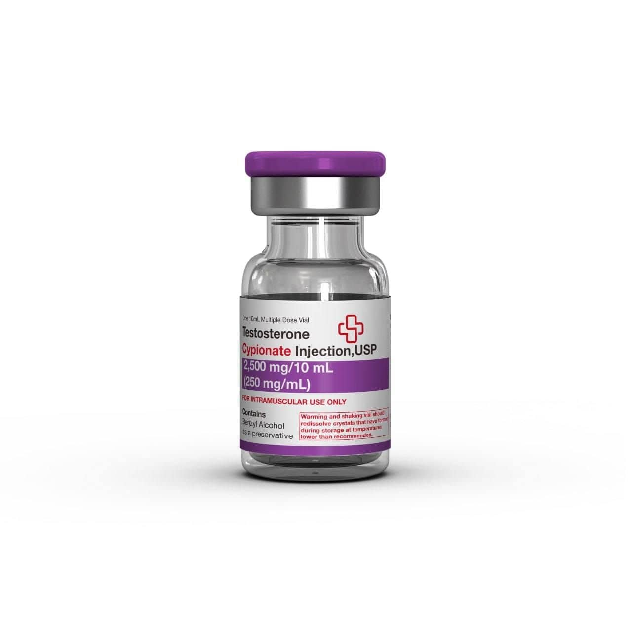 Testosterone Cypionate Injection USP – 250 mg/ml, 10 ml