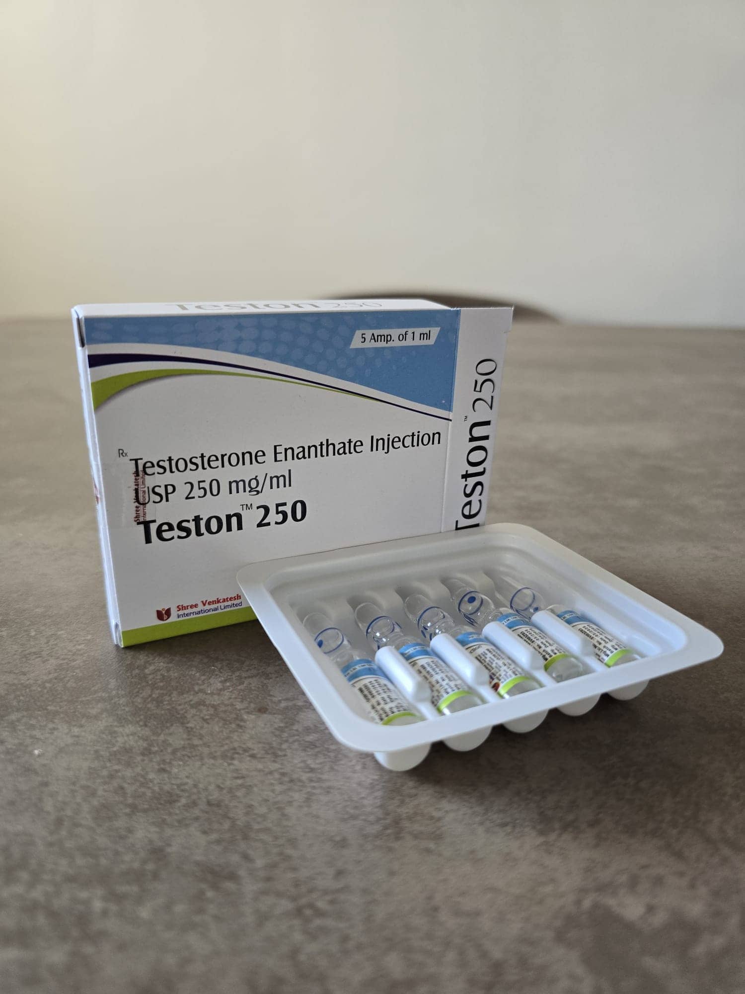 Teston 250 – Testosterone Enanthate Injection USP 250 mg/ml