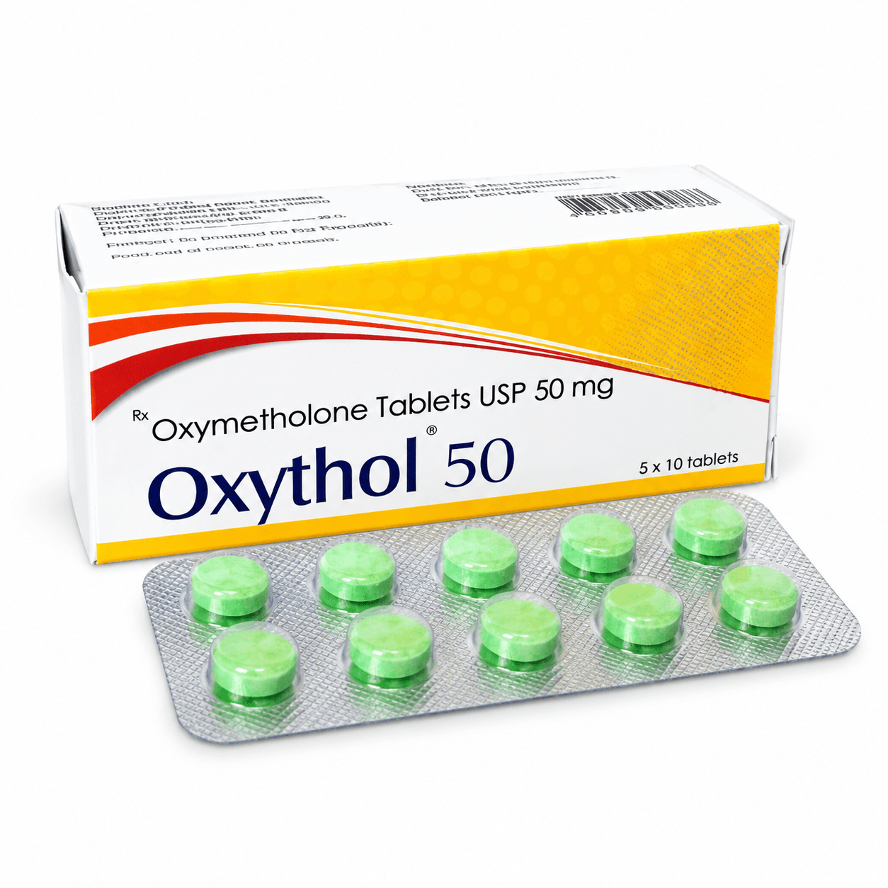 Oxythol 50 – Oxymetholone Tablets USP 50 mg